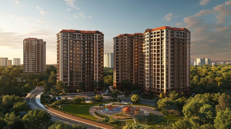 Asmi Legacy Goregaon West premium high rise tower with 2 3 4 5 BHK luxury apartments