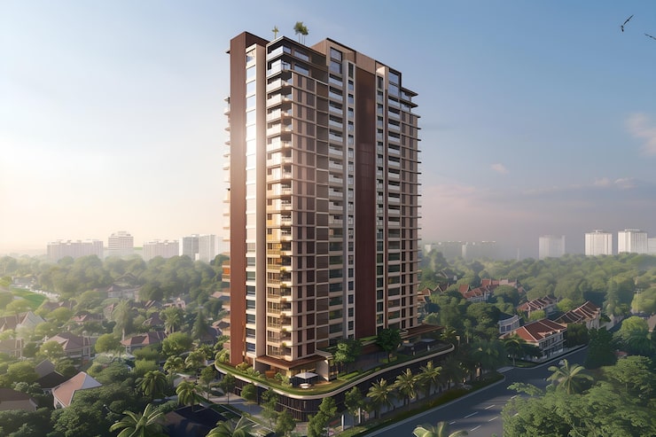 Avant Hillway Tower B1 residential project under construction with budget friendly 1 and 2 BHK flats in Goregaon East