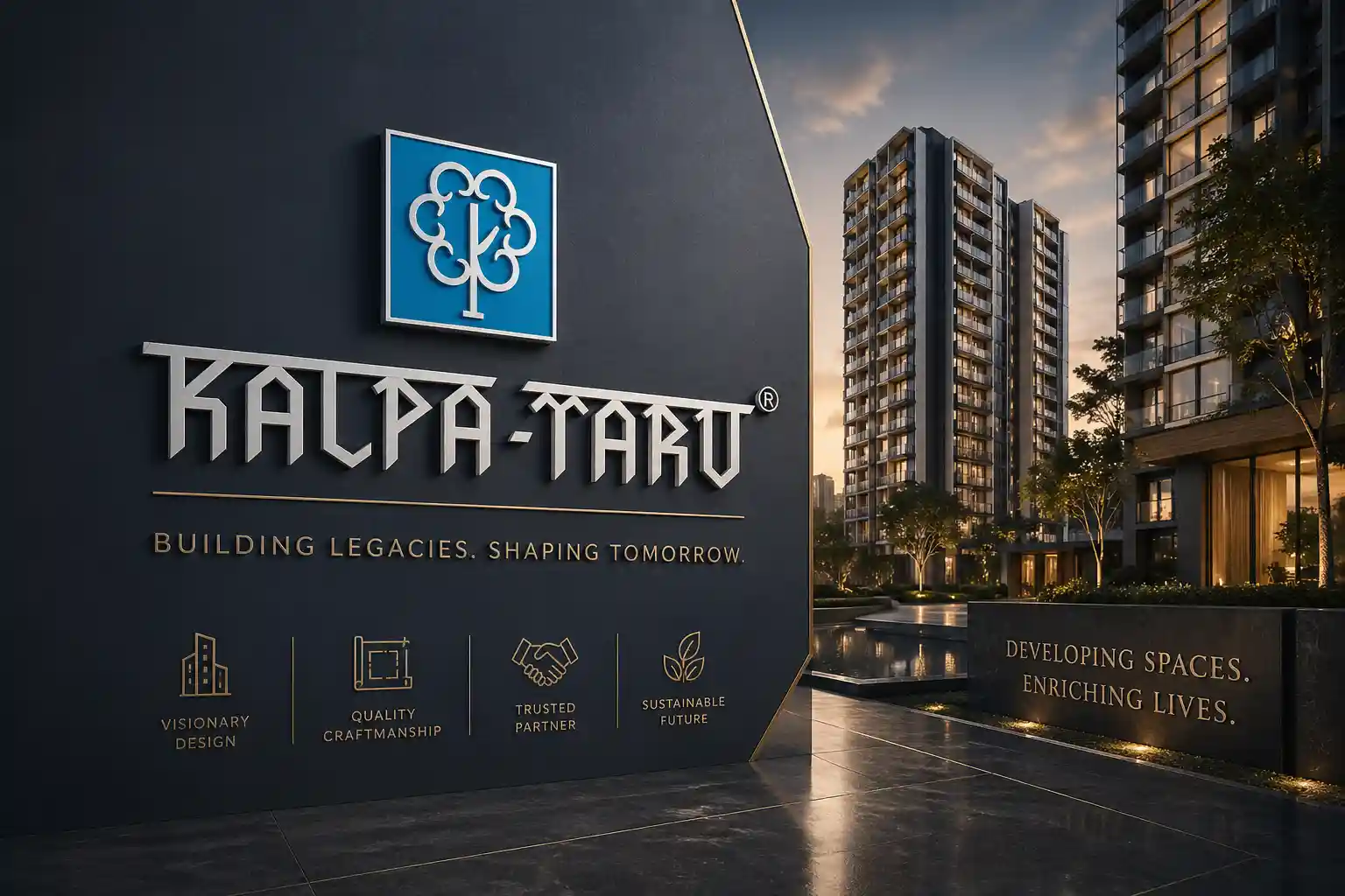 Kalpataru Limited logo trusted real estate developer Mumbai Goregaon