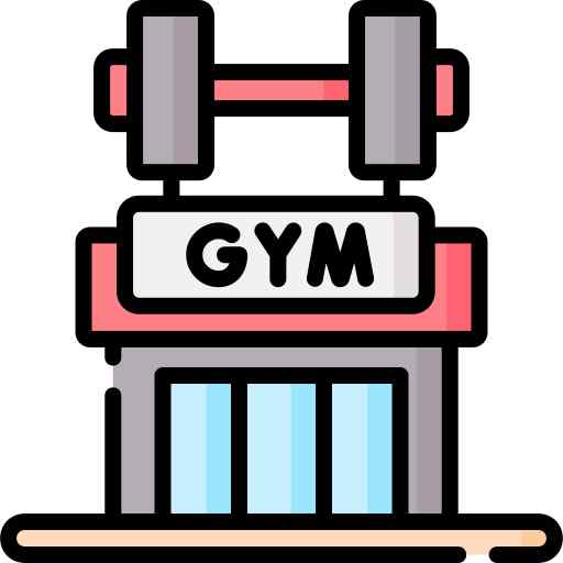 Modern gymnasium at Meghna residential projects in Goregaon