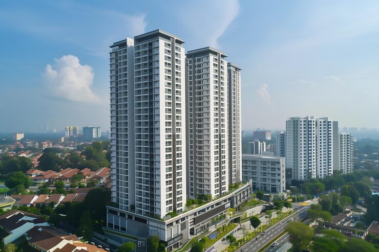 Spacious new apartments in Goregaon with city views