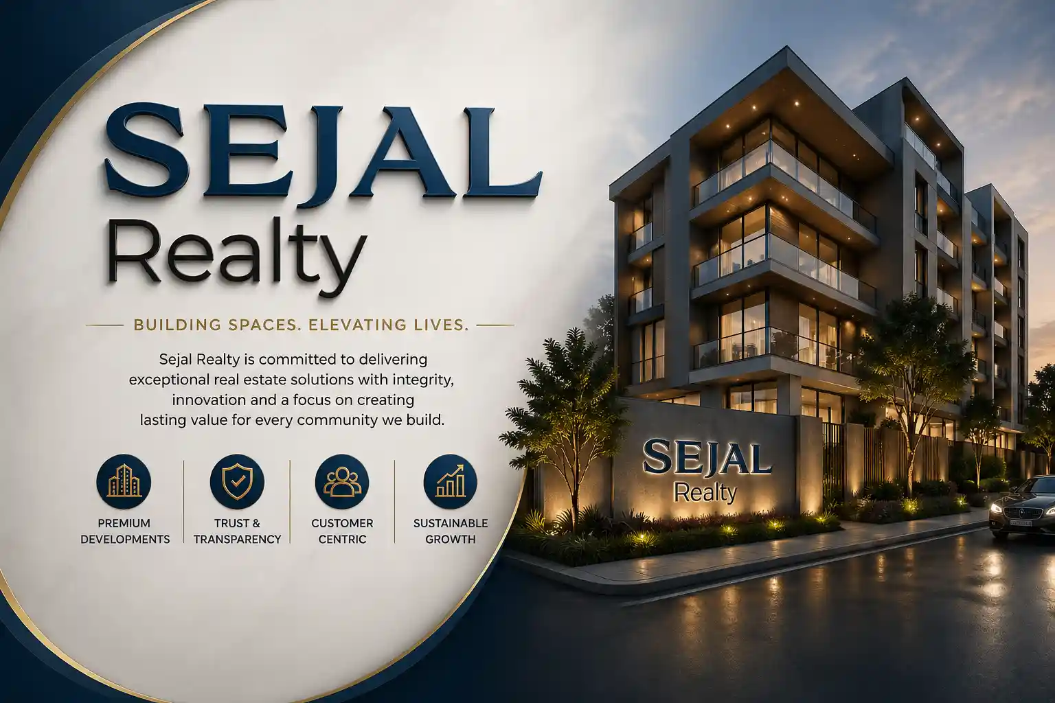 Sejal Realty logo trusted developer Mumbai Goregaon